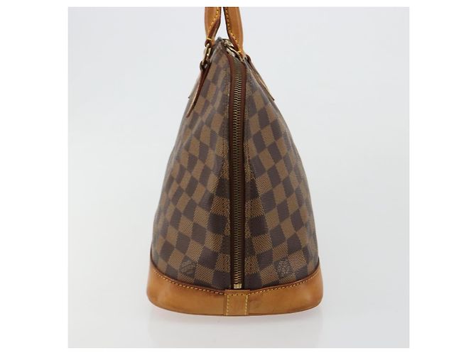 LOUIS VUITTON Borsa Damier Ebene Alma N51131 LV Auth 184636A - vista 5