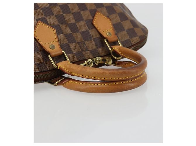 LOUIS VUITTON Borsa Damier Ebene Alma N51131 LV Auth 184636A - vista 7