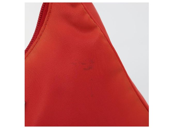Pochette PRADA in nylon rosso argento 184627A - vista 14