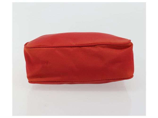 Pochette PRADA in nylon rosso argento 184627A - vista 9