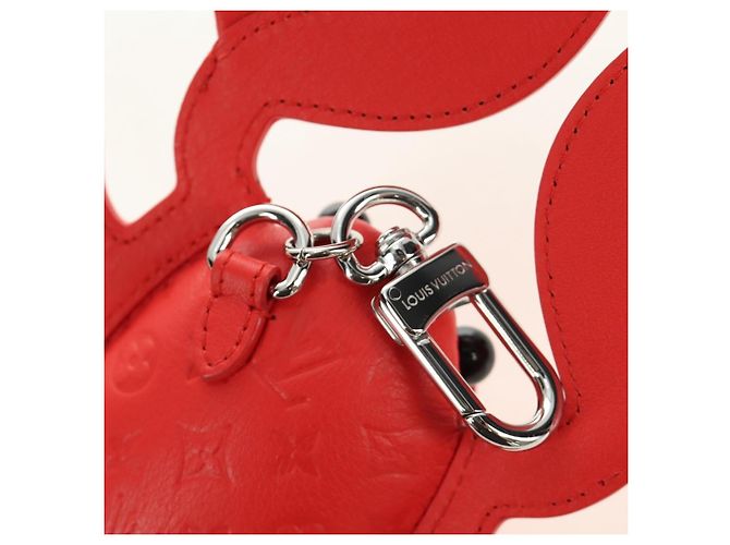 LOUIS VUITTON Charm per borsa Astice Monogram Bag Charm Rosso M03134 LV Auth 184260SM Monogramma - vista 10