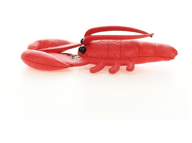 LOUIS VUITTON Charm per borsa Astice Monogram Bag Charm Rosso M03134 LV Auth 184260SM Monogramma - vista 17