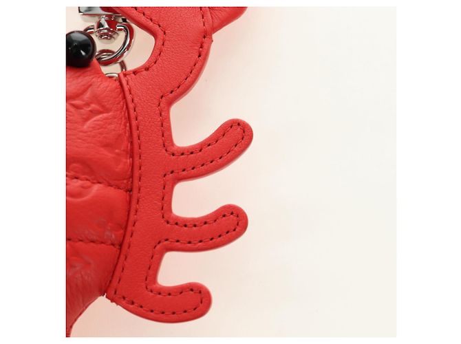 LOUIS VUITTON Charm per borsa Astice Monogram Bag Charm Rosso M03134 LV Auth 184260SM Monogramma - vista 5