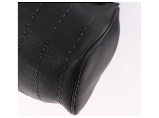Borsa a mano Salvatore Ferragamo in pelle nera Auth 183891A Nero - vista 13