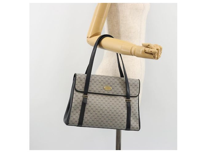 Borsa GUCCI Micro GG Supreme in PVC Blu navy Oro 000 46 4857 Auth ki6678A D'oro - vista 26