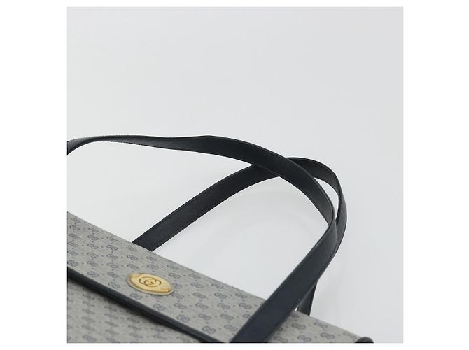Borsa GUCCI Micro GG Supreme in PVC Blu navy Oro 000 46 4857 Auth ki6678A D'oro - vista 8