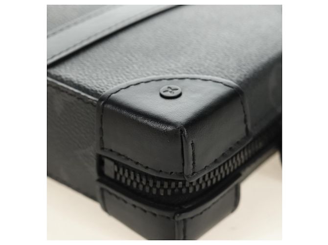 LOUIS VUITTON Monogram Eclipse Soft Trunk Wallet Bag M69838 LV Auth 183106V Monogramma - vista 12