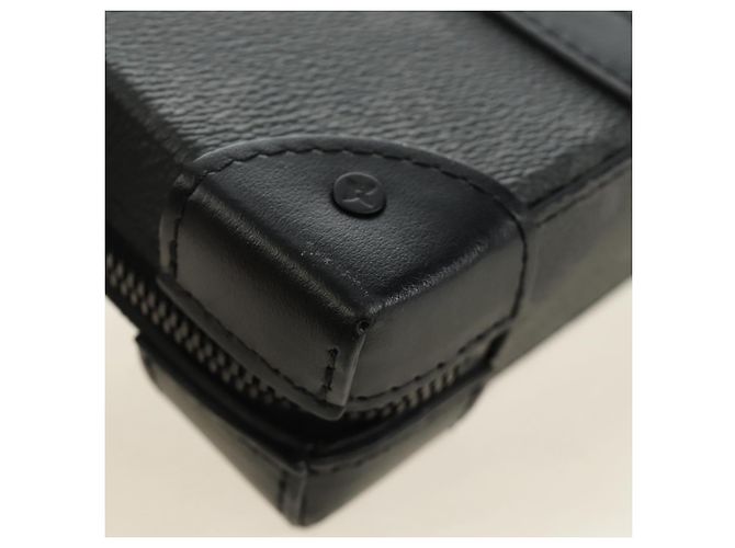 LOUIS VUITTON Monogram Eclipse Soft Trunk Wallet Bag M69838 LV Auth 183106V Monogramma - vista 13