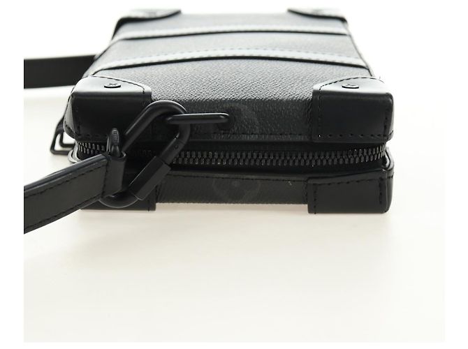 LOUIS VUITTON Monogram Eclipse Soft Trunk Wallet Bag M69838 LV Auth 183106V Monogramma - vista 4