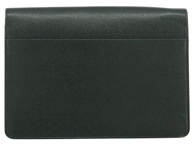 LOUIS VUITTON Taiga Pochette Kourad Clutch Bag Epicea M30194 LV Auth bs35554 - vista 2