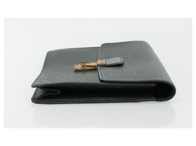 LOUIS VUITTON Taiga Pochette Kourad Clutch Bag Epicea M30194 LV Auth bs35554 - vista 3