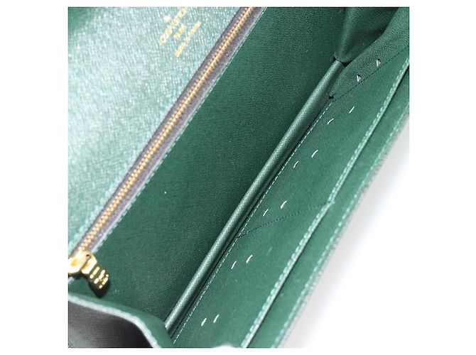 LOUIS VUITTON Taiga Pochette Kourad Clutch Bag Epicea M30194 LV Auth bs35554 - vista 9