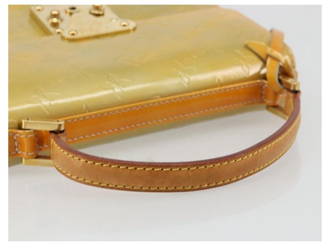 LOUIS VUITTON Monogram Vernis Spring street Hand Bag Gris M91029 LV Auth 184834 Grigio - vista 7