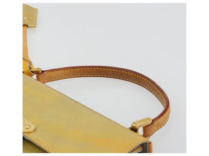 LOUIS VUITTON Monogram Vernis Spring street Hand Bag Gris M91029 LV Auth 184834 Grigio - vista 8