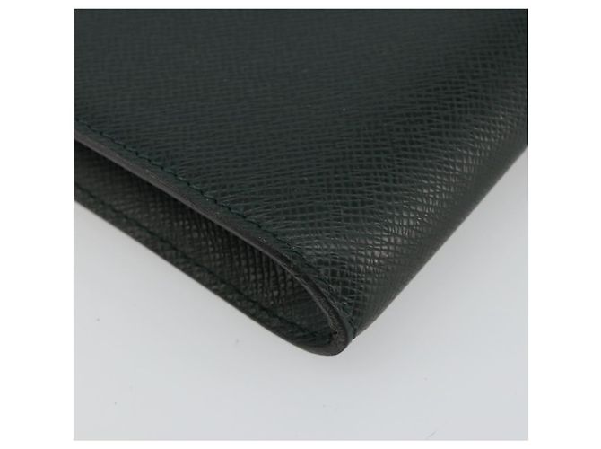 LOUIS VUITTON Valigetta Volga in pelle Taiga Epicea M30204 LV Auth bs35553 - vista 16