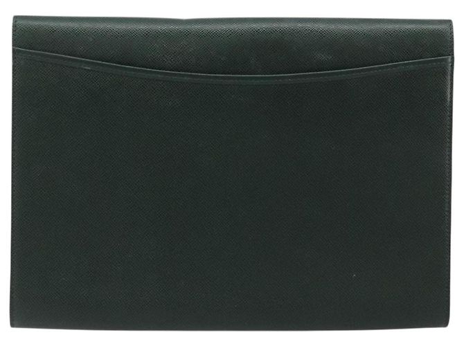 LOUIS VUITTON Valigetta Volga in pelle Taiga Epicea M30204 LV Auth bs35553 - vista 2