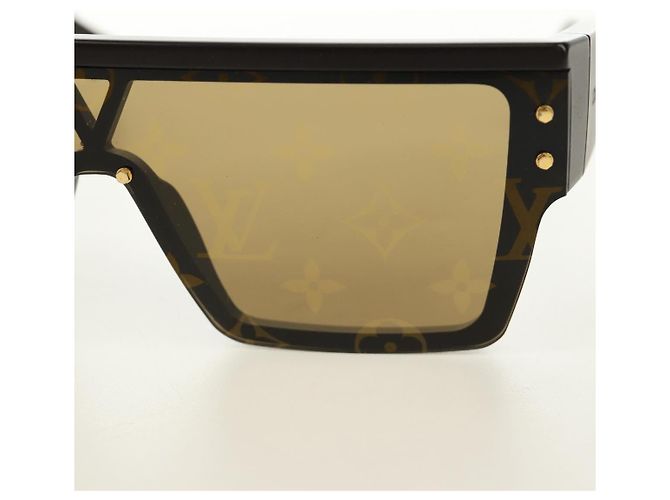 Occhiali da sole LOUIS VUITTON plastica Nero Z1671E LV Auth 184690M - vista 10