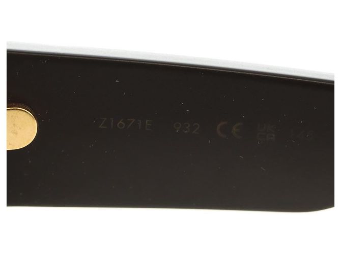 Occhiali da sole LOUIS VUITTON plastica Nero Z1671E LV Auth 184690M - vista 14