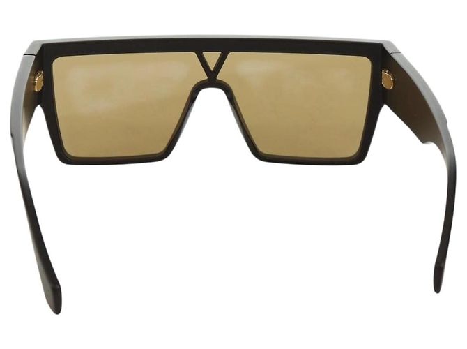 Occhiali da sole LOUIS VUITTON plastica Nero Z1671E LV Auth 184690M - vista 3