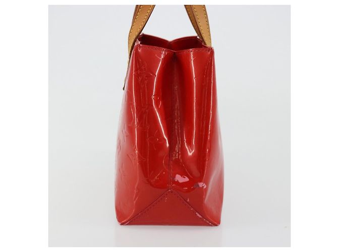 LOUIS VUITTON Borsa Monogram Vernis Reade PM Rosso Rouge M91088 LV Auth ti3946 - vista 3