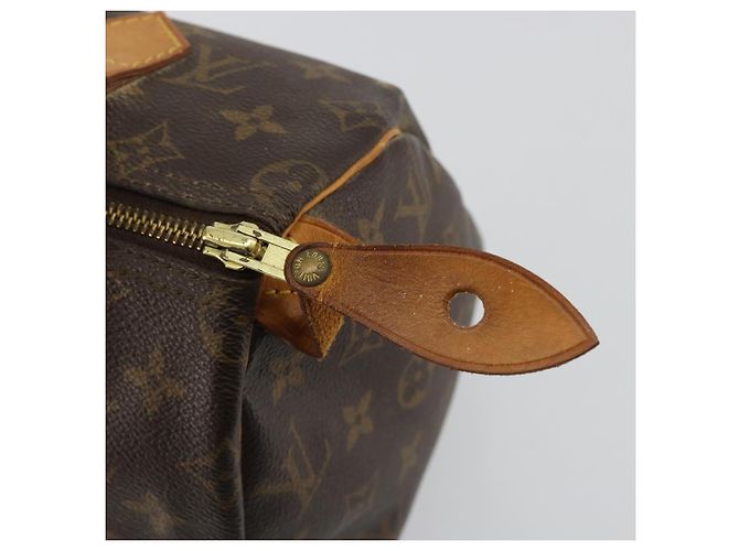 LOUIS VUITTON Borsa Monogram Speedy 25 M41528 LV Auth 184955V Monogramma - vista 14