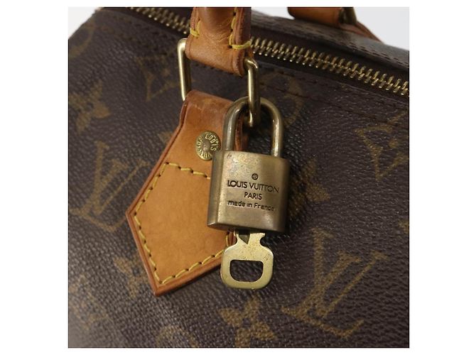LOUIS VUITTON Borsa Monogram Speedy 25 M41528 LV Auth 184955V Monogramma - vista 16