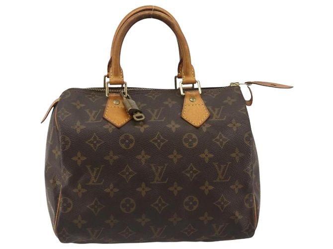 LOUIS VUITTON Borsa Monogram Speedy 25 M41528 LV Auth 184955V Monogramma - vista 2