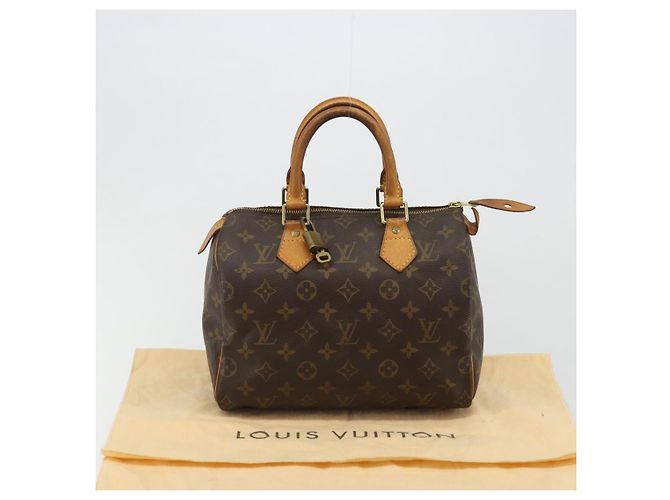 LOUIS VUITTON Borsa Monogram Speedy 25 M41528 LV Auth 184955V Monogramma - vista 24