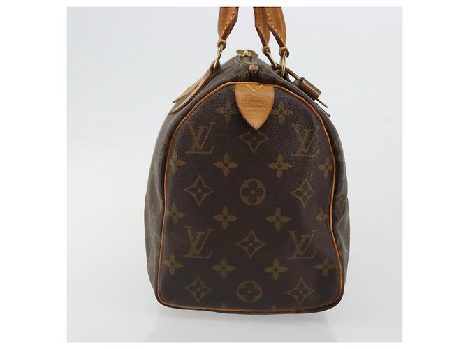 LOUIS VUITTON Borsa Monogram Speedy 25 M41528 LV Auth 184955V Monogramma - vista 5