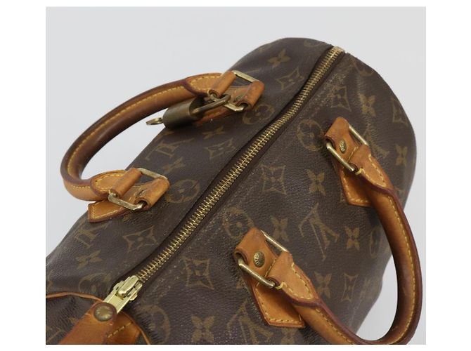 LOUIS VUITTON Borsa Monogram Speedy 25 M41528 LV Auth 184955V Monogramma - vista 6