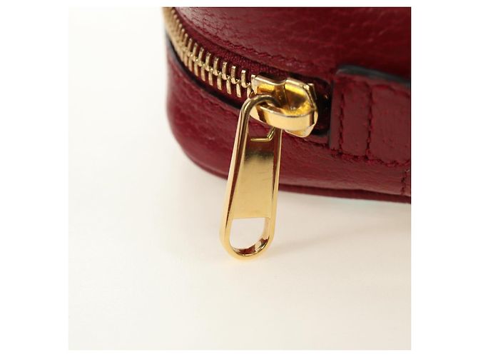Borsa GUCCI Collaborazione Doraemon Micro GG Supreme PVC Beige 647784 Auth 184387M D'oro - vista 19