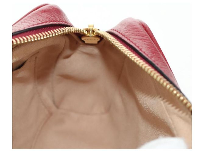 Borsa GUCCI Collaborazione Doraemon Micro GG Supreme PVC Beige 647784 Auth 184387M D'oro - vista 22