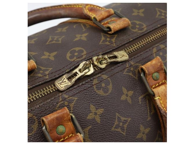 LOUIS VUITTON Monogram Keepall 45 Boston Bag M41428 LV Auth ar13921 - view 14