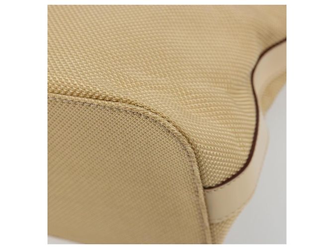Céline CELINE Tote Bag Canvas Beige Gold CC Auth ti3959 Golden - Ansicht 10
