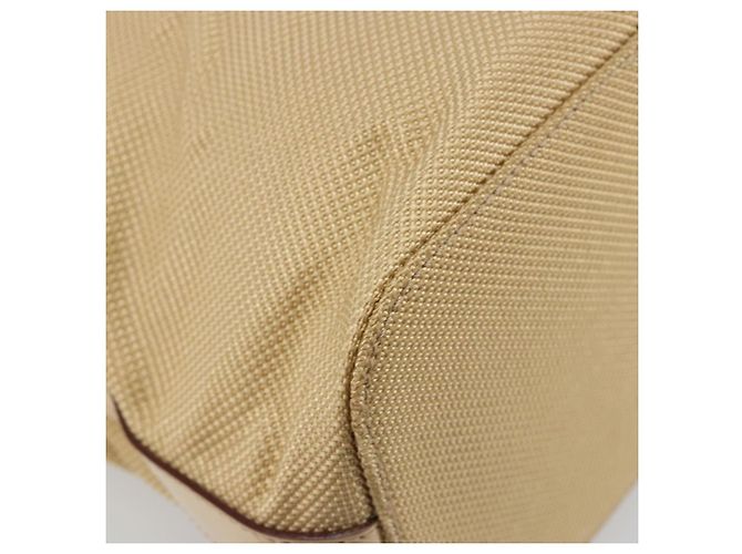 Céline CELINE Tote Bag Canvas Beige Gold CC Auth ti3959 Golden - Ansicht 13