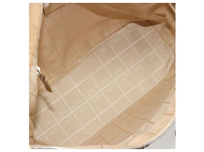 Céline CELINE Tote Bag Canvas Beige Gold CC Auth ti3959 Golden - Ansicht 18