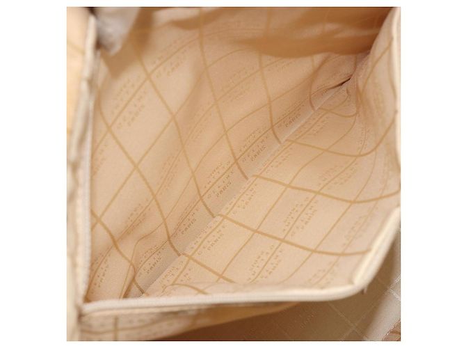Céline CELINE Tote Bag Canvas Beige Gold CC Auth ti3959 Golden - Ansicht 22