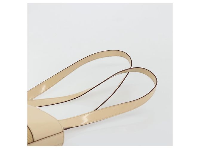 Céline CELINE Tote Bag Canvas Beige Gold CC Auth ti3959 Golden - Ansicht 8