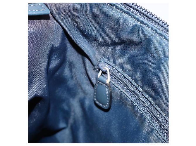 Borsa a tracolla Christian Dior Trotter Canvas Navy Silver Auth 184967A Argento Blu navy - vista 20