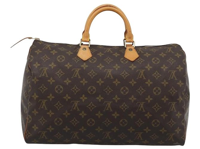 LOUIS VUITTON Borsa Monogram Speedy 40 M41522 LV Auth 184948V Monogramma - vista 3