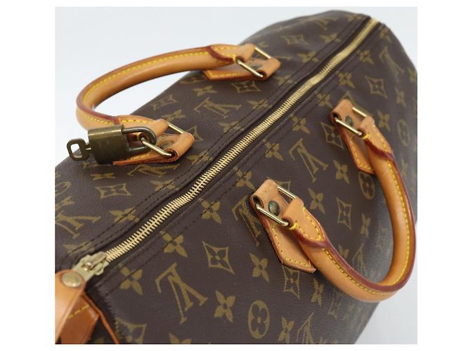 LOUIS VUITTON Borsa Monogram Speedy 40 M41522 LV Auth 184948V Monogramma - vista 6