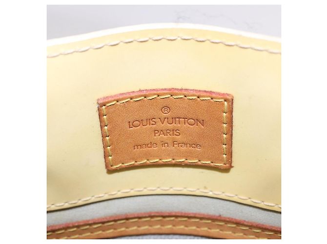LOUIS VUITTON Borsa Monogram Vernis Reade PM Perle M91336 LV Auth bs35535 - vista 17
