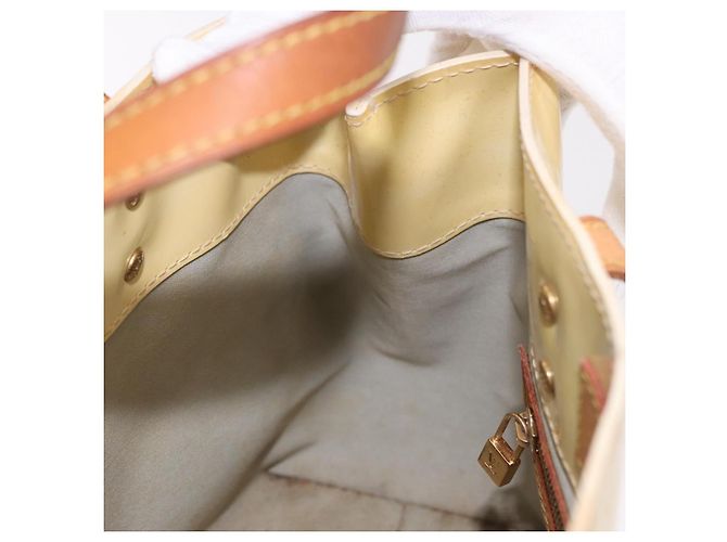 LOUIS VUITTON Borsa Monogram Vernis Reade PM Perle M91336 LV Auth bs35535 - vista 19