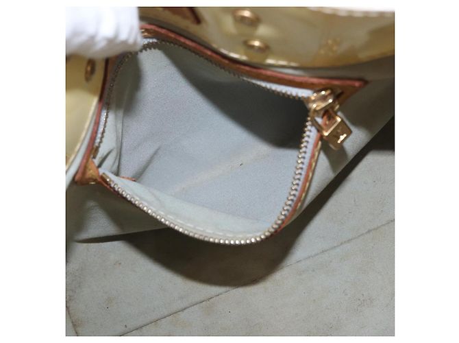 LOUIS VUITTON Borsa Monogram Vernis Reade PM Perle M91336 LV Auth bs35535 - vista 21