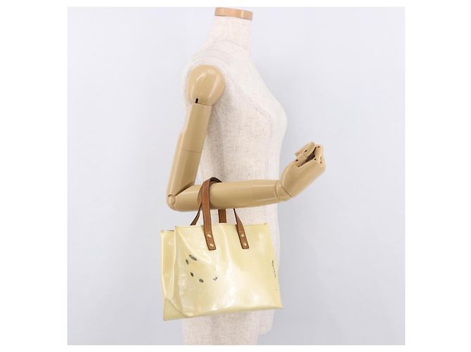 LOUIS VUITTON Borsa Monogram Vernis Reade PM Perle M91336 LV Auth bs35535 - vista 22
