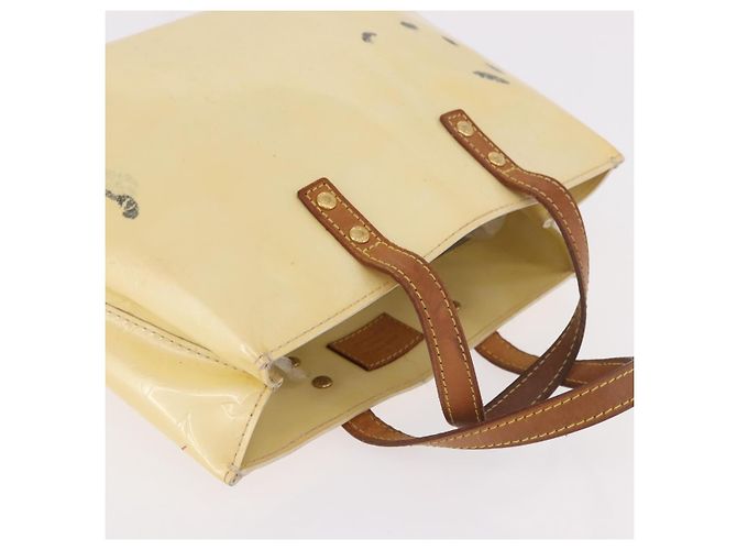 LOUIS VUITTON Borsa Monogram Vernis Reade PM Perle M91336 LV Auth bs35535 - vista 6