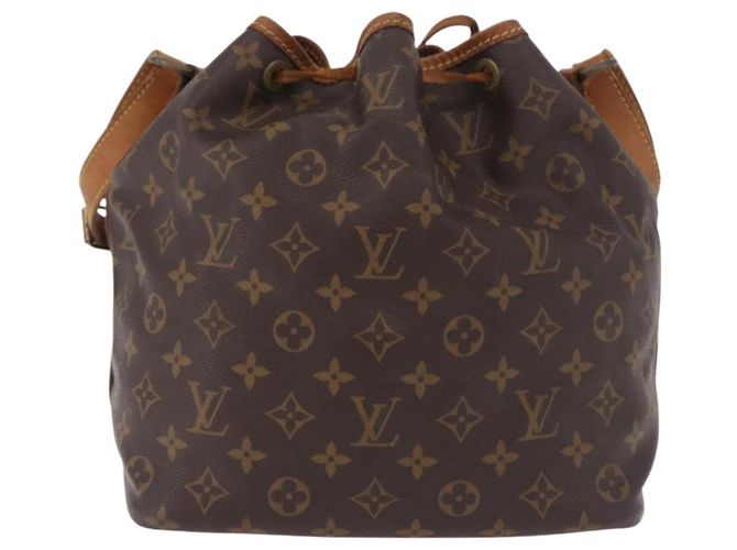 LOUIS VUITTON Monogram Petit Noe Borsa a Spalla M42226 LV Auth 183336A Monogramma - vista 2