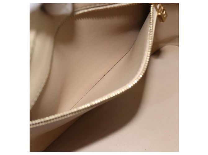 LOUIS VUITTON Borsa Monogram Vernis Houston Beige M91004 LV Auth ti3941 - vista 22