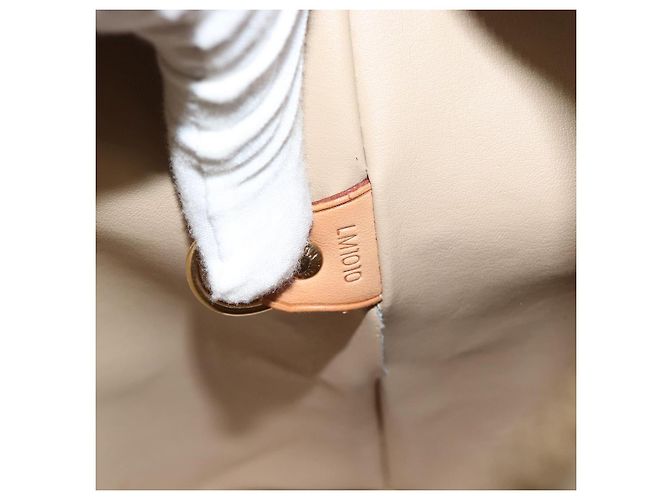 LOUIS VUITTON Borsa Monogram Vernis Houston Beige M91004 LV Auth ti3941 - vista 23
