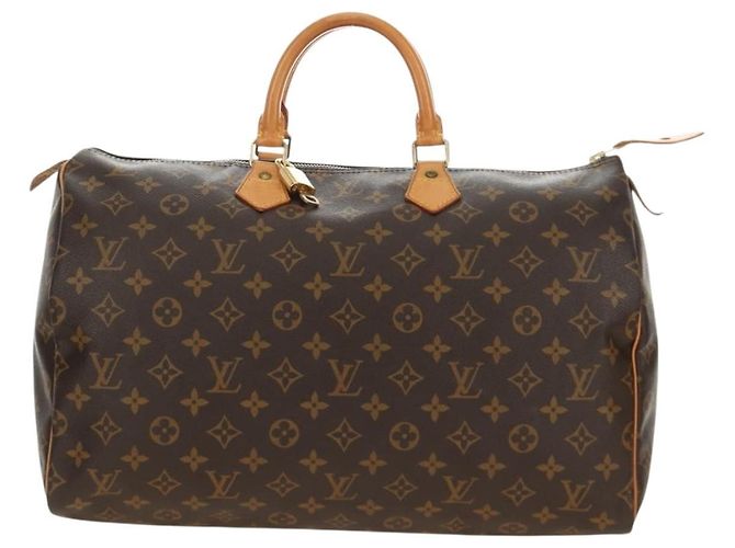 LOUIS VUITTON Borsa Monogram Speedy 40 M41522 LV Auth 184288V Monogramma - vista 2